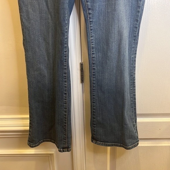 Michael Kor’s Flare Bootcut Blue Denim Jeans Size 10 - Picture 8 of 16